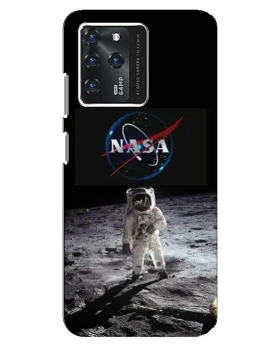 Чехол для ZTE Blade V30 с картинкой «Астронавт на Луне»