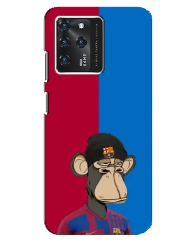 Чехол для ZTE Blade V30 с картинкой «Bored Ape — фанат Барсы» Чехол для ZTE Blade V30 с картинкой «Bored Ape — фанат Барсы»