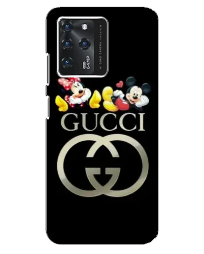 Чехол для ZTE Blade V30 с картинкой «Gucci — герои Disney»