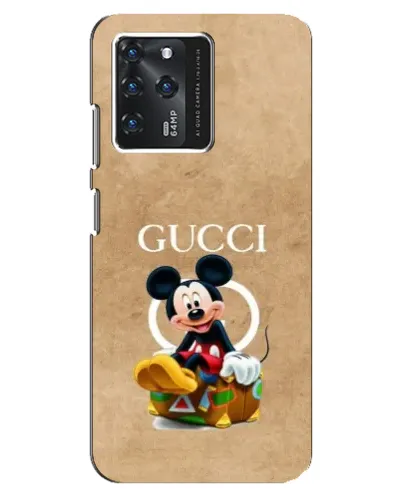 Чехол для ZTE Blade V30 с картинкой «Микки Маус Gucci — крафт»