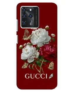Чехол для ZTE Blade V30 с картинкой «Gucci —  сад»
