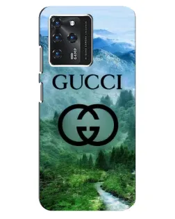 Чехол для ZTE Blade V30 с картинкой «Gucci — горный пейзаж»