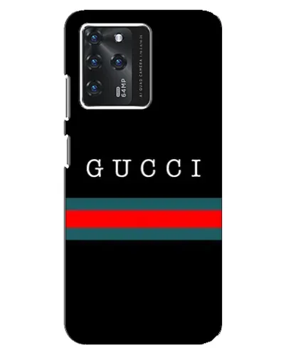 Чехол для ZTE Blade V30 с картинкой «Gucci — красный пояс»