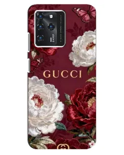 Чехол для ZTE Blade V30 с картинкой «Gucci — бордовые розы» Чехол для ZTE Blade V30 с картинкой «Gucci — бордовые розы»