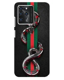 Чехол для ZTE Blade V30 с картинкой «Gucci — змея на полосе» Чехол для ZTE Blade V30 с картинкой «Gucci — змея на полосе»