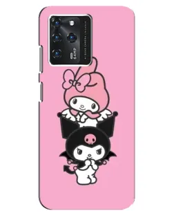 Чохол для ZTE Blade V30 з картинкою «My Melody та Kuromi»