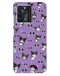 Чохол для ZTE Blade V30 з картинкою «Kuromi — патерн»