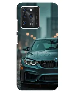 Чехол для ZTE Blade V30 с картинкой «BMW в огнях города»
