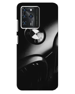 Чехол для ZTE Blade V30 с картинкой «Эмблема BMW — макро»