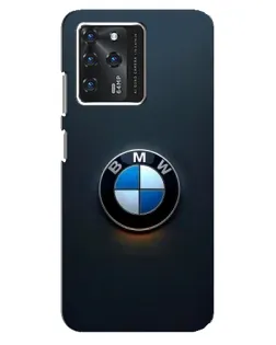 Чехол для ZTE Blade V30 с картинкой «Логотип BMW — минимализм»