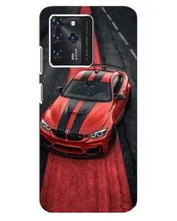 Чехол для ZTE Blade V30 с картинкой «BMW на красной дорожке»