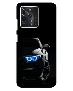 Чехол для ZTE Blade V30 с картинкой «BMW — ночной взгляд»