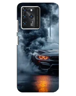 Чехол для ZTE Blade V30 с картинкой «BMW M-Power — абстракция»