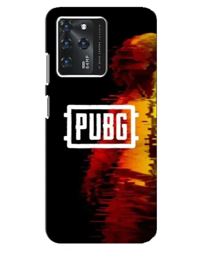Чохол для ZTE Blade V30 з картинкою «Яскравий логотип PUBG»