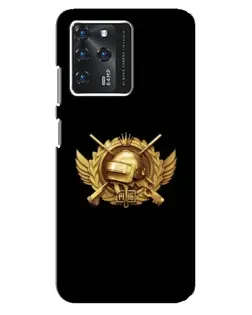 Чохол для ZTE Blade V30 з картинкою «PUBG — помаранчевий градієнт»