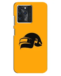 Чохол для ZTE Blade V30 з картинкою «PUBG — золотий шолом»
