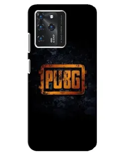 Чохол для ZTE Blade V30 з картинкою «PUBG — золотий логотип»
