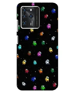 Чохол для ZTE Blade V30 з картинкою «Екіпаж Among Us»