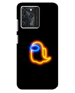 Чохол для ZTE Blade V30 з картинкою «Among Us неонове сяйво»
