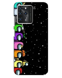 Чохол для ZTE Blade V30 з картинкою «Команда Among Us»