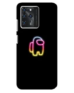 Чохол для ZTE Blade V30 з картинкою «Among Us градієнт»