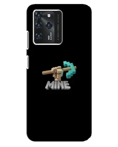 Чехол для ZTE Blade V30 с картинкой «Алмазная кирка»