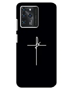 Чехол для ZTE Blade V30 с картинкой «Тонкий крест»