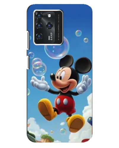 Чохол для ZTE Blade V30 з картинкою «Mickey та мильні бульбашки»