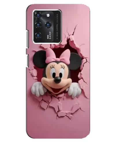 Чохол для ZTE Blade V30 з картинкою «Мінні крізь стіну»