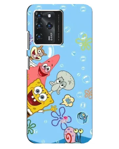 Чехол для ZTE Blade V30 с картинкой «Веселые пузырьки»