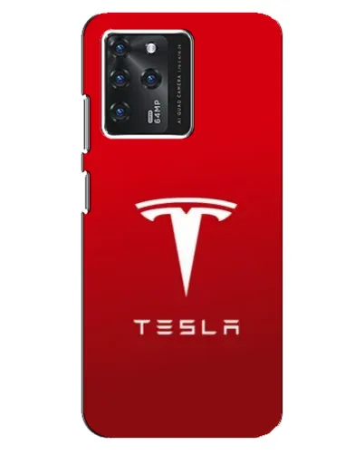Чехол для ZTE Blade V30 с картинкой «Tesla Red Classic»