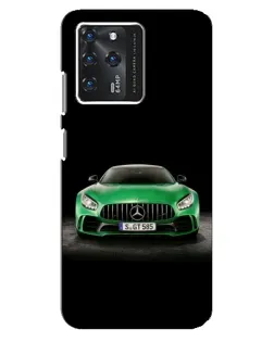 Чохол для ZTE Blade V30 з картинкою «Mercedes — неоновий лого»