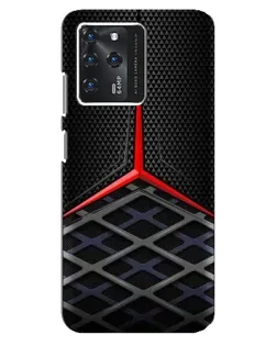 Чохол для ZTE Blade V30 з картинкою «Mercedes Carbon Grid»