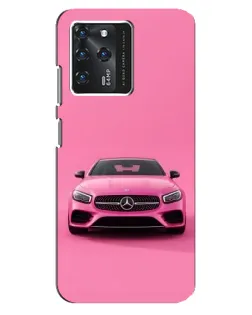 Чехол для ZTE Blade V30 с картинкой «Розовый Mercedes AMG»