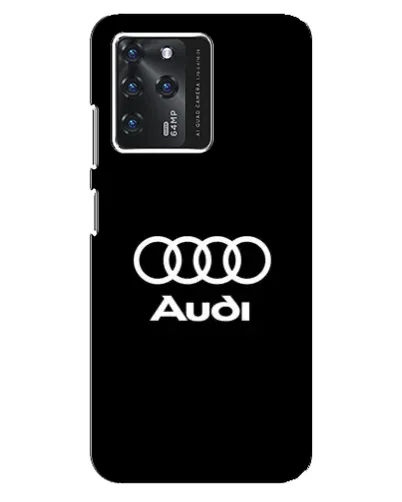 Чехол для ZTE Blade V30 с картинкой «Классическое лого Audi»