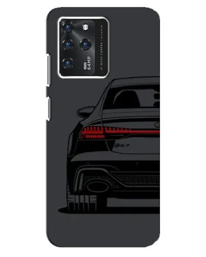Чехол для ZTE Blade V30 с картинкой «Задняя часть Audi — арт»