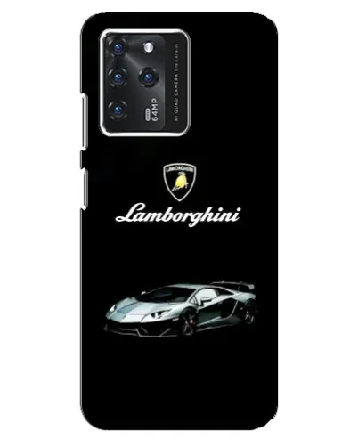 Чехол для ZTE Blade V30 с картинкой «Логотип Lamborghini классика»