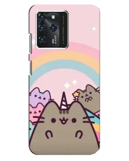 Чохол для ZTE Blade V30 з картинкою «Єдиноріг Pusheen»