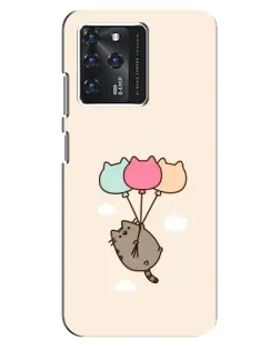 Чехол для ZTE Blade V30 с картинкой «Пушин на шариках»