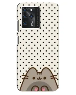 Чехол для ZTE Blade V30 с картинкой «Пушин в горошек»