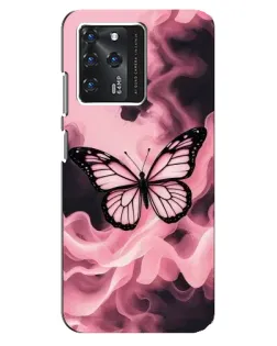 Чохол для ZTE Blade V30 з картинкою «Метелик у диму» Чохол для ZTE Blade V30 з картинкою «Метелик у диму»