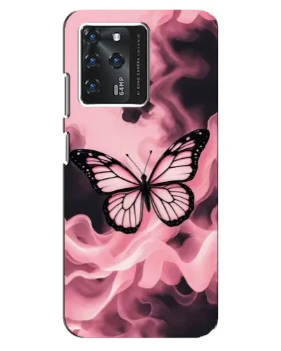 Чохол для ZTE Blade V30 з картинкою «Метелик у диму»