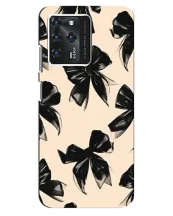 Чохол для ZTE Blade V30 з картинкою «Патерн чорні банти» Чохол для ZTE Blade V30 з картинкою «Патерн чорні банти»