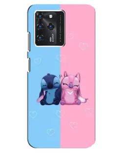 Чехол для ZTE Blade V30 с картинкой «Stitch и Angel Love» Чехол для ZTE Blade V30 с картинкой «Stitch и Angel Love»