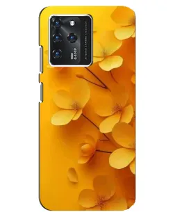 Чохол для ZTE Blade V30 з картинкою «Золоті пелюстки»