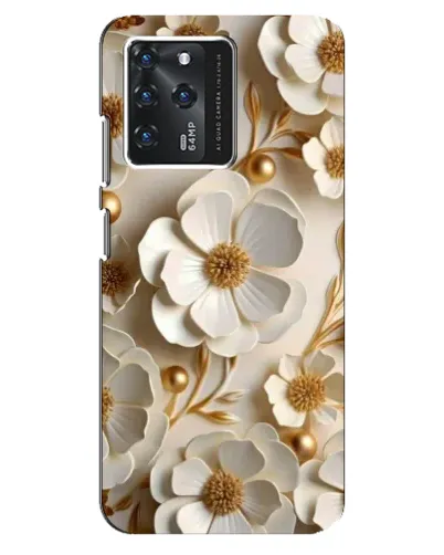 Чохол для ZTE Blade V30 з картинкою «Білі паперові квіти»
