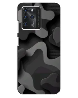 Чохол для ZTE Blade V30 з картинкою «Темний абстрактний камуфляж» Чохол для ZTE Blade V30 з картинкою «Темний абстрактний камуфляж»