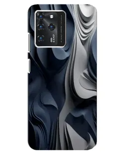 Чохол для ZTE Blade V30 з картинкою «Об'ємні сині складки» Чохол для ZTE Blade V30 з картинкою «Об'ємні сині складки»
