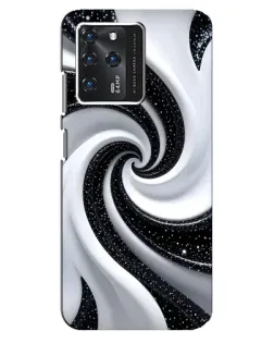 Чохол для ZTE Blade V30 з картинкою «Чорно-біла спіраль» Чохол для ZTE Blade V30 з картинкою «Чорно-біла спіраль»