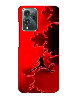 Чехол для ZTE Blade V40 Pro с картинкой «Jordan Red Smoke»